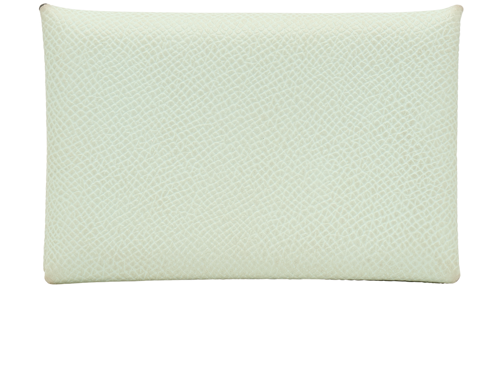 Hermes Calvi Card Holder, &pound;295, Accessories, Green, Leather, Back view